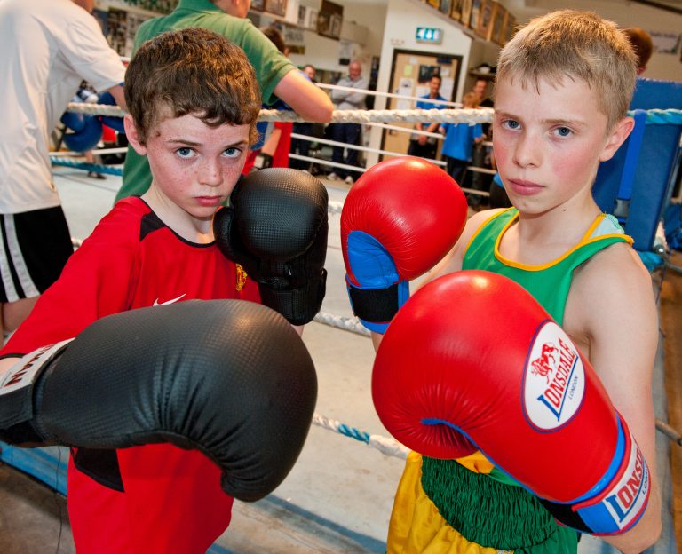 Young boxers bridge divide by punching for peace Kelly PR